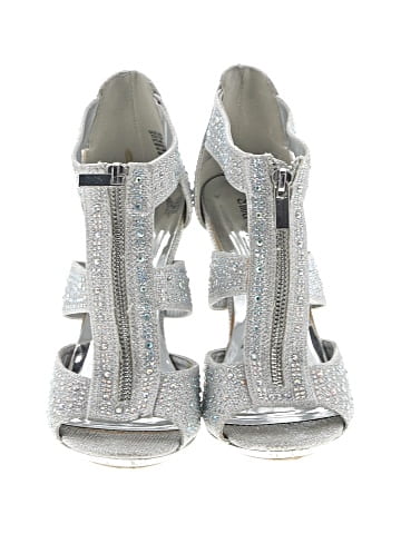 Silver Slipper Sandals (view 2)