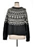H&M Chevron-herringbone Gray Pullover Sweater Size XL - photo 1