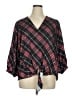 Chico's 100% Polyester Black 3/4 Sleeve Blouse Size XL (3) - photo 1