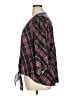 Chico's 100% Polyester Black 3/4 Sleeve Blouse Size XL (3) - photo 5