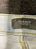 Torrid Solid Blue Denim Shorts Size 16 - photo 3