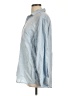 Assorted Brands 100% Tencel Solid Blue Long Sleeve Button-Down Shirt Size L - photo 5