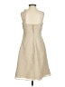 Alfred Angelo 100% Polyester Solid Tan Cocktail Dress Size 0 - photo 2