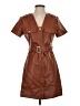 Versona 100% Polyester Brown Casual Dress Size XS - photo 1