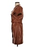 Versona 100% Polyester Brown Casual Dress Size XS - photo 5