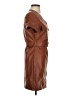 Versona 100% Polyester Brown Casual Dress Size XS - photo 4