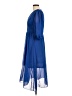 Unbranded 100% Polyester Blue Cocktail Dress Size L (estimated) - photo 5