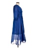 Unbranded 100% Polyester Blue Cocktail Dress Size L (estimated) - photo 4