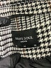 Brave Soul Houndstooth Gray Coat Size S - photo 6