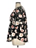 Torrid 100% Polyester Floral Black 3/4 Sleeve Blouse Size 1X Plus (1) - photo 5