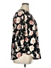 Torrid 100% Polyester Floral Black 3/4 Sleeve Blouse Size 1X Plus (1) - photo 4