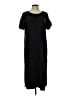 Assorted Brands 100% Cotton Black Casual Dress Size L - photo 2