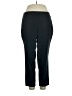 dalia Solid Black Dress Pants Size 16W - photo 1