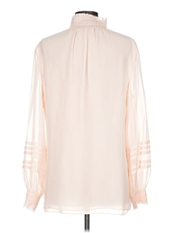 Tory Burch Long Sleeve Silk Top (view 2)