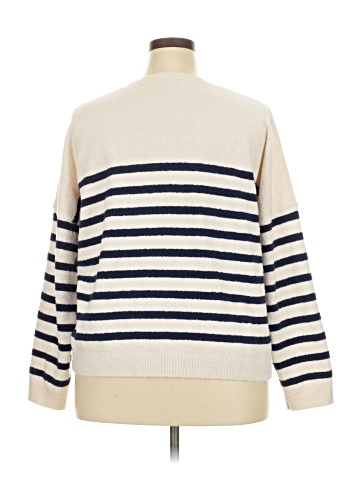 Aqua Pullover Sweater (view 2)