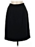 Laura Scott 100% Polyester Solid Black Formal Skirt Size 8 - photo 1