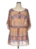 Pure Energy 100% Polyester Paisley Orange Casual Dress Size 1X - photo 1