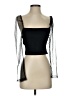 Zara 100% Polyester Black Long Sleeve Top Size S - photo 1