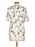 Doublju White Short Sleeve Blouse Size L - photo 2