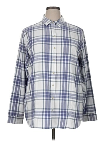 Jachs Girlfriend Long Sleeve Button-Down Shirt (view 1)