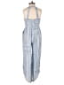Japna 100% Rayon Paisley Blue Jumpsuit Size XS - photo 2