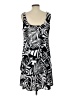 Tiana B. Graphic Black Casual Dress Size L (estimated) - photo 2