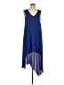 BCBGMAXAZRIA 100% Polyester Blue Cocktail Dress Size XS - photo 1
