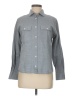 Billy Reid Gray Long Sleeve Button-Down Shirt Size M - photo 1