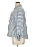 Croft & Barrow Stripes Blue 3/4 Sleeve Button-Down Shirt Size XL (petite) - photo 5