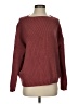 Unbranded Solid Burgundy Red Wool Pullover Sweater Size S - photo 1