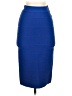 BCBGMAXAZRIA Solid Blue Formal Skirt Size S - photo 1