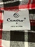 Centro Plaid Red Long Sleeve Button-Down Shirt Size S - photo 7