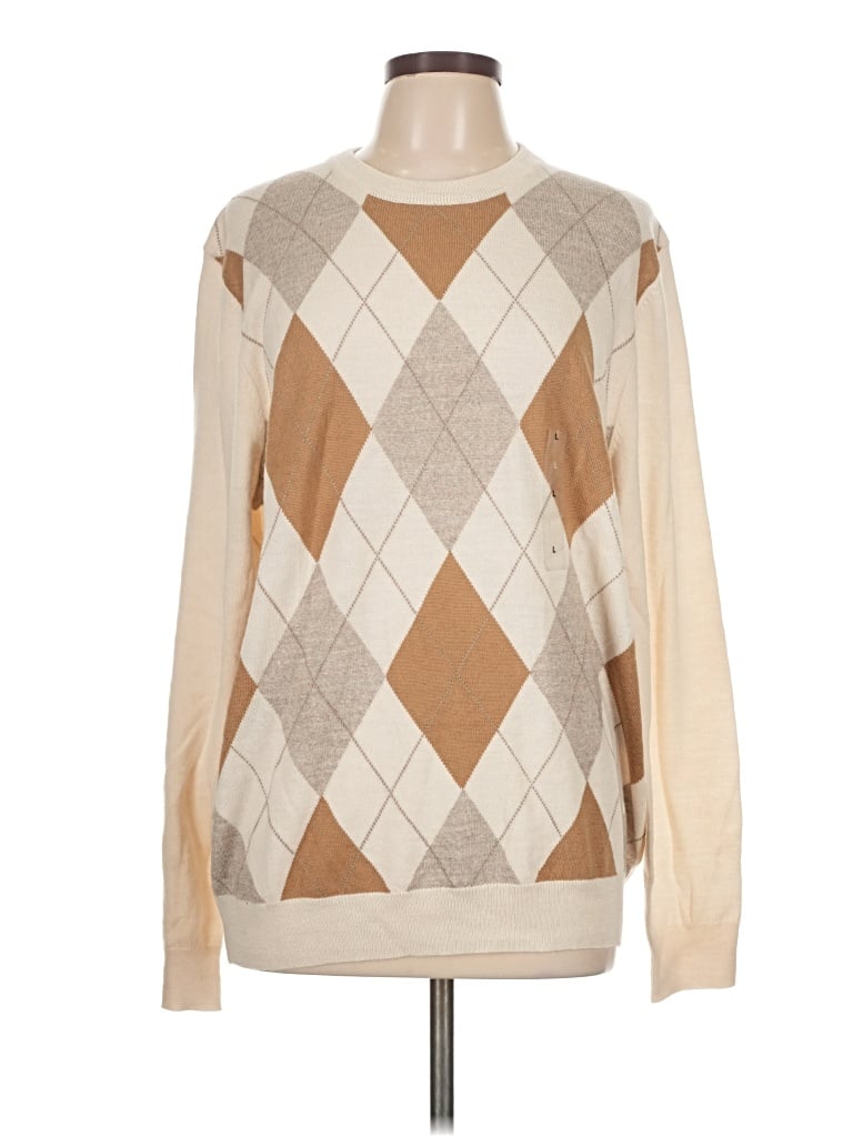 Club Room Wool Sweater In Brown