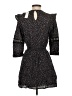 Mirror Image 100% Viscose Tweed Black Cocktail Dress Size S - photo 2