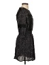 Mirror Image 100% Viscose Tweed Black Cocktail Dress Size S - photo 4
