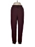 Blue Ice Solid Burgundy Casual Pants Size L - photo 1
