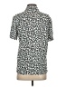 Hollister Animal Print Ivory Short Sleeve Button-Down Shirt Size XS - photo 2