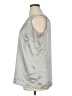 Worthington 100% Polyester Silver Sleeveless Blouse Size 1X - photo 5