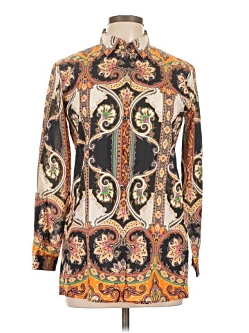 ETRO Long Sleeve Button-Down Shirt (view 1)