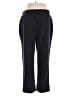 A New Day Stripes Black Casual Pants Size L - photo 2