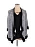 Liz McCoy Gray Kimono Size 2X - photo 1