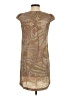 Zara Paisley Tan Casual Dress Size XS - photo 2