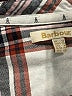 Barbour 100% Cotton Plaid Silver Long Sleeve Blouse Size 6 - photo 7
