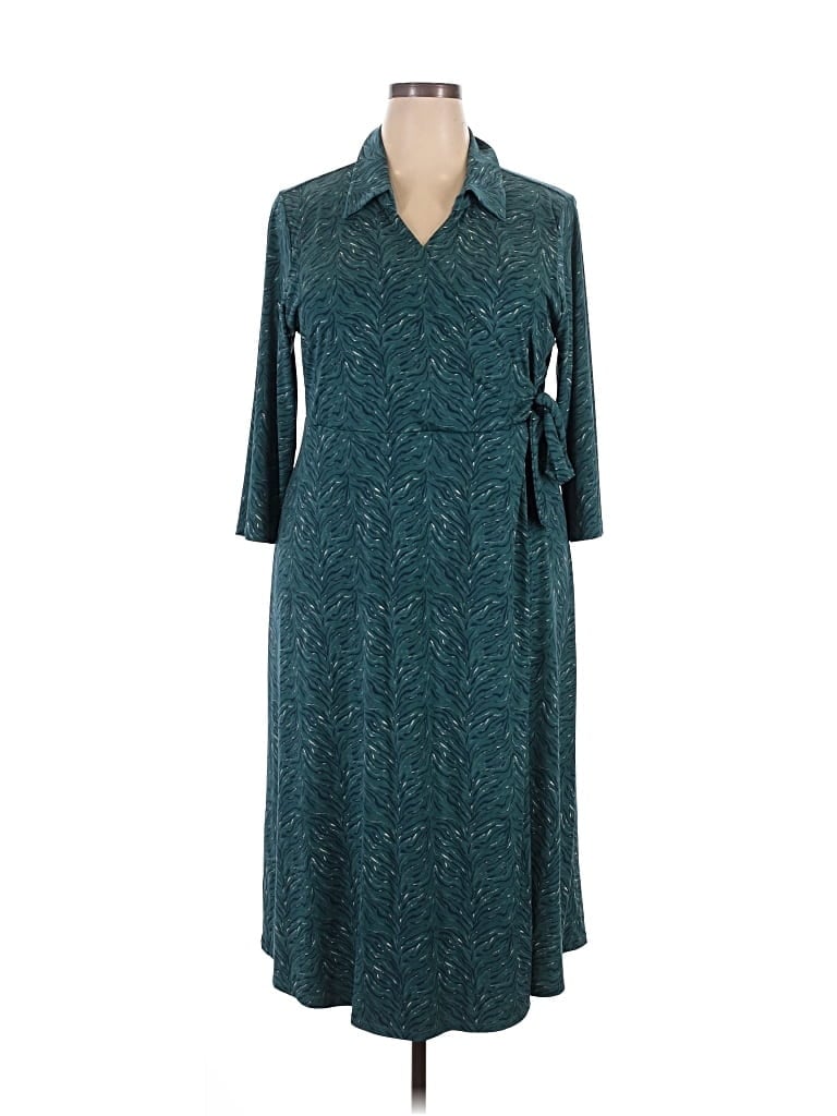 Pre-owned Gilli Casual Dress In Blue