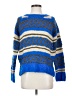 Scotch & Soda Animal Print Blue Pullover Sweater Size Sm (1) - photo 1