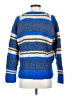 Scotch & Soda Animal Print Blue Pullover Sweater Size Sm (1) - photo 2