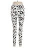 Sage Collective Animal Print Silver Leggings Size L - photo 1