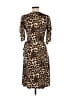 Unbranded Animal Print Brown Cocktail Dress Size 7 - photo 2