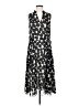 Anne Klein Polka Dots Black Casual Dress Size 2 - photo 1