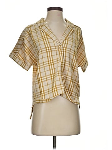 Very J Short Sleeve Blouse (view 1)